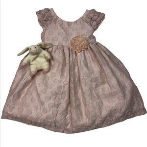 Laura Ashley London Antique Pink Detailed Dress 2T